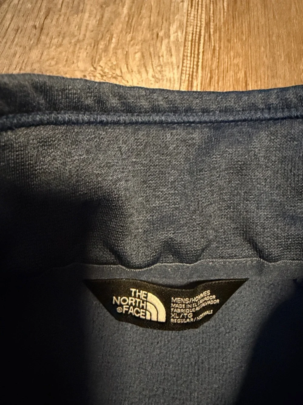 The North Face Men's Navy Half-Zip Fleece Pullover